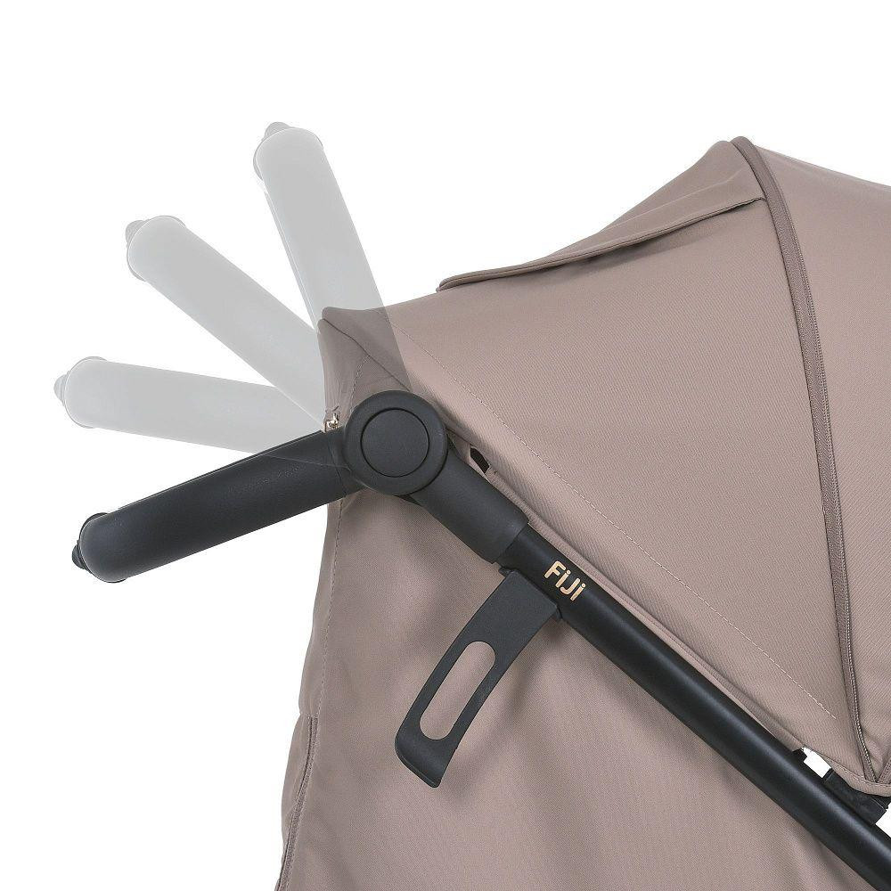 Коляска дитяча EL CAMINO FIJI Beige Matt прогулянкова з чохлом та москітною сіткою Бежевий (ME 1113-2) Чернигов - изображение 10