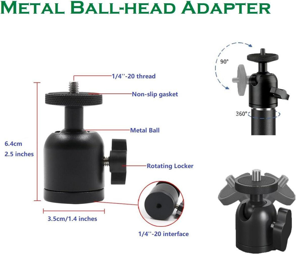 Регулируемый настольный штатив AYIZON 31-46 см для вебкамеры, смартфона, металлическая стойка для проектора Киев - изображение 9
