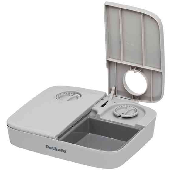 PetSafe Automatic 2 Meal Pet feader ПЕТСЕЙФ 2 ПОРЦІЇ автоматична годівниця для котів та собак, таймер, 2 порції Київ
