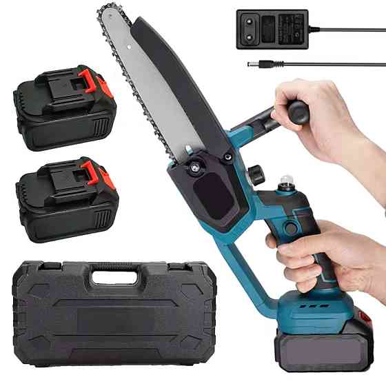 Аккумуляторная цепная пила 8