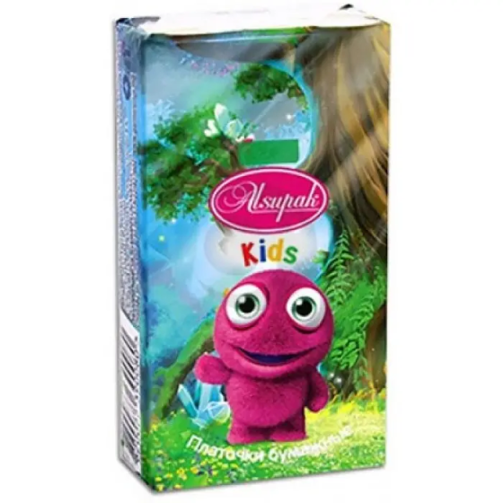 Носові хусточки Alsupak kids, 10 шт Гостомель