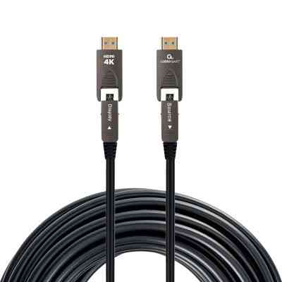 Кабель мультимедийный HDMI M to HDMI M 30.0m V2.0 4K60Hz A/D to A/D AOC Cablexpert (CCAP-HDMIDD-AOC-30M) Винница