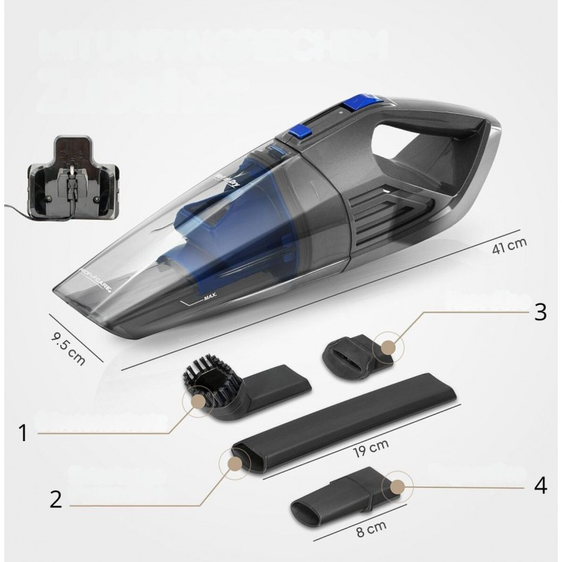 Автомобильный пылесос 2в1 аккумуляторный с насадками Profi Care PC-AKS (3034) Нововолынск - изображение 8