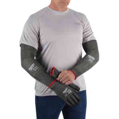 Нарукавники захисні Milwaukee з рівнем опору порізам E, 45 см (4932479937) Вінниця