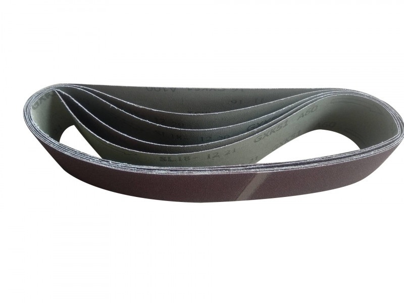 Шлифлента (100x914, зерно 80, 3 шт) Sturm 9010-B100x914-80 (читать описание) Ровно - изображение 2