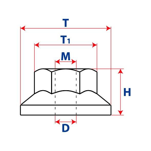Гайка фіксатор Hyundai 86825-26000 8682526000 20121 Київ - фото 3