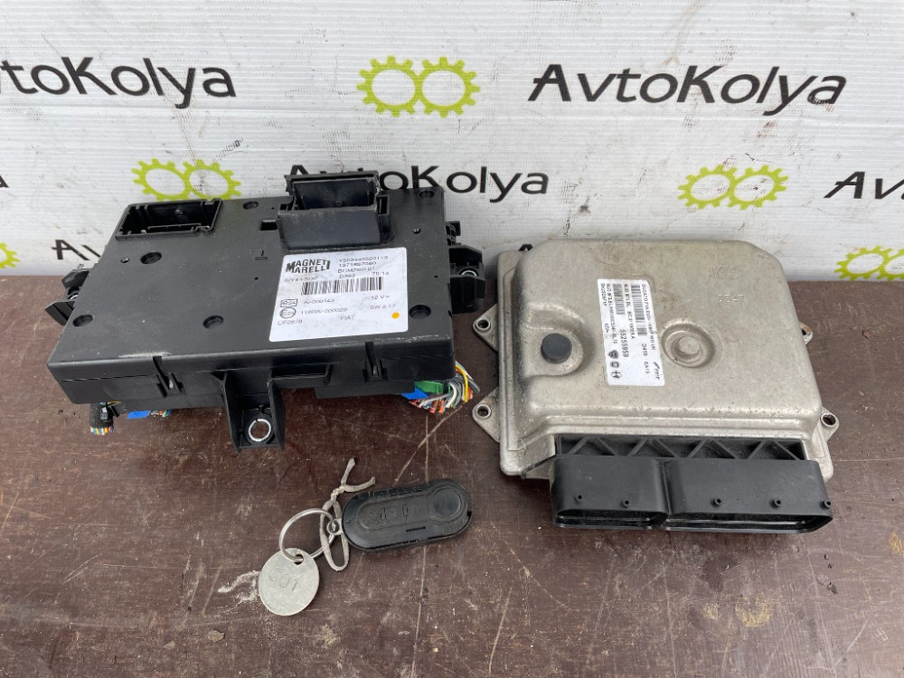 Блок керування двигуном комплект Fiat Ducato 2.3 MJTD 2006-2014 (55255959) Ковель - фото 1