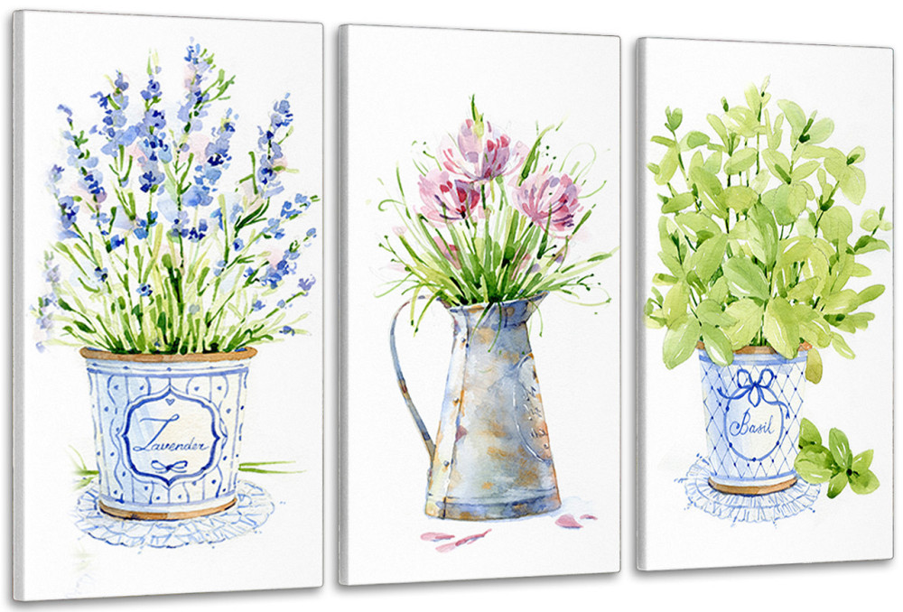 Модульная картина в гостиную / спальню  Квіти       ART-280_3A 100х150 см Киев - изображение 1