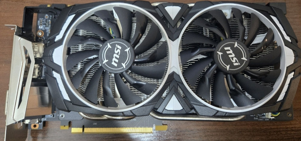 Видеокарта MSI GeForce GTX 1070Ti Armor 8G. Киев - изображение 3