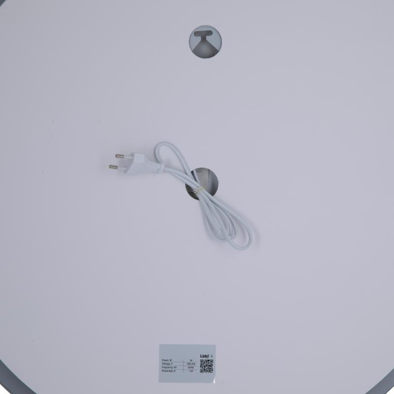 Дзеркало кругле для ванної Lidz Aria R600 з LED-підсвіткою Touch, з антизапотіванням LD78LR600 Харків - фото 9