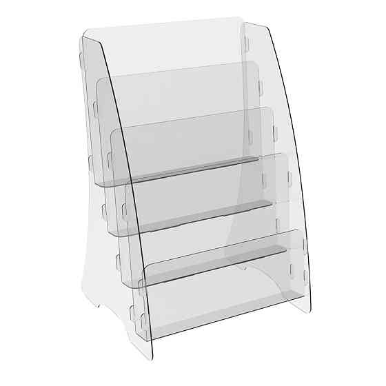 Буклетниця настільна EKOSTAR АU 4 кишені Київ