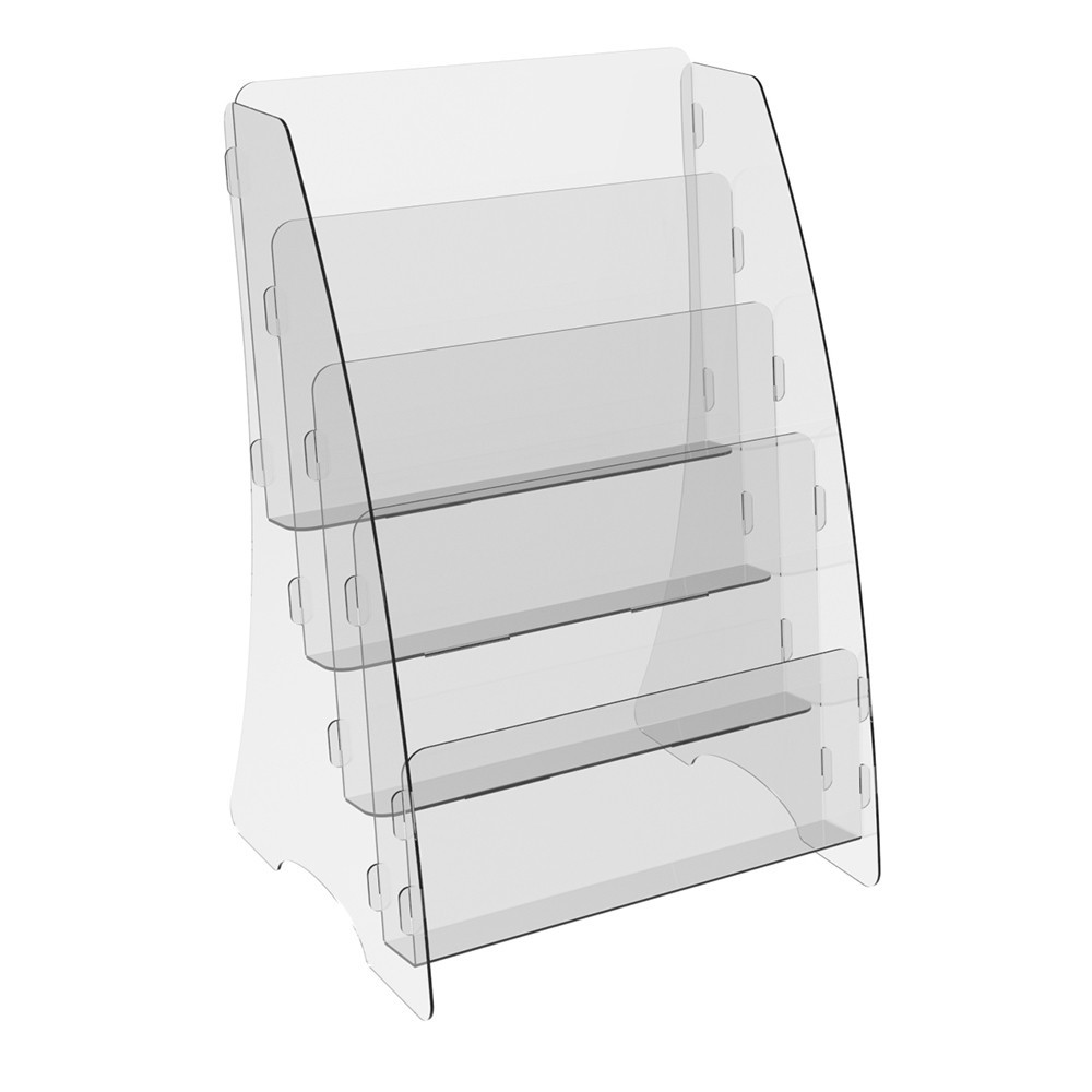 Буклетниця настільна EKOSTAR АU 4 кишені Київ - фото 2