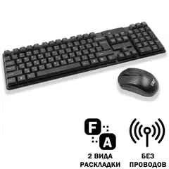 Бездротовий комплект клавіатура та миша KEYBOARD Wireless TJ 808: комплект 2в1 з USB-адаптером для ПК, ноутбука Одеса - фото 2