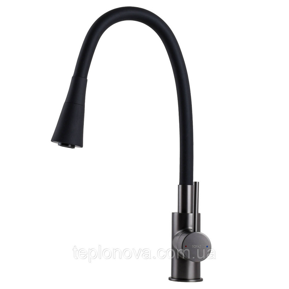 Змішувач для кухні TOPAZ LOFT TLF 8854A-H39-GP-B01 Чернівці - фото 3
