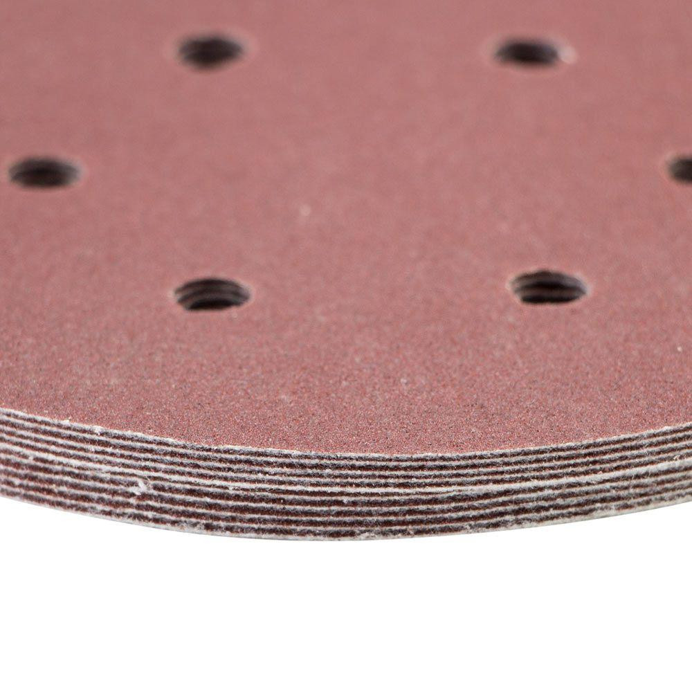 Шлифовальный круг 6 отверстий Ø150мм P120 (10шт) SIGMA (9122271) Ровно - изображение 4