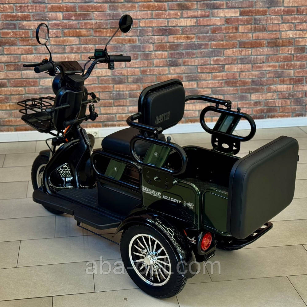 Електричний трицикл з кузовом CORSO PROTEX S 1200W-72V-23Ah шини 10"-10" купити в інтернет-магазині Одеса - фото 4