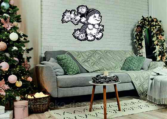 Декоративне настінне Панно «Сніговик», Декор на стену Київ