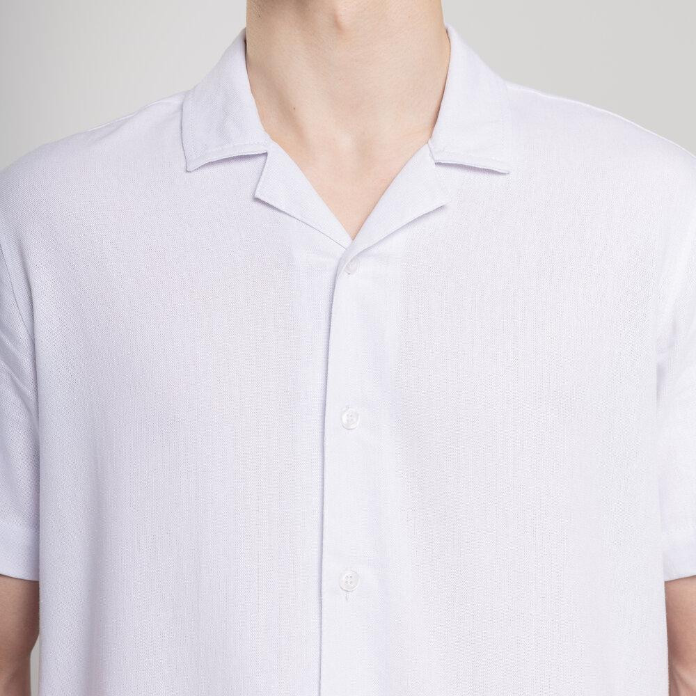 Чоловіча сорочка з коротким рукавом біла Pobedov Marsel Київ - фото 6