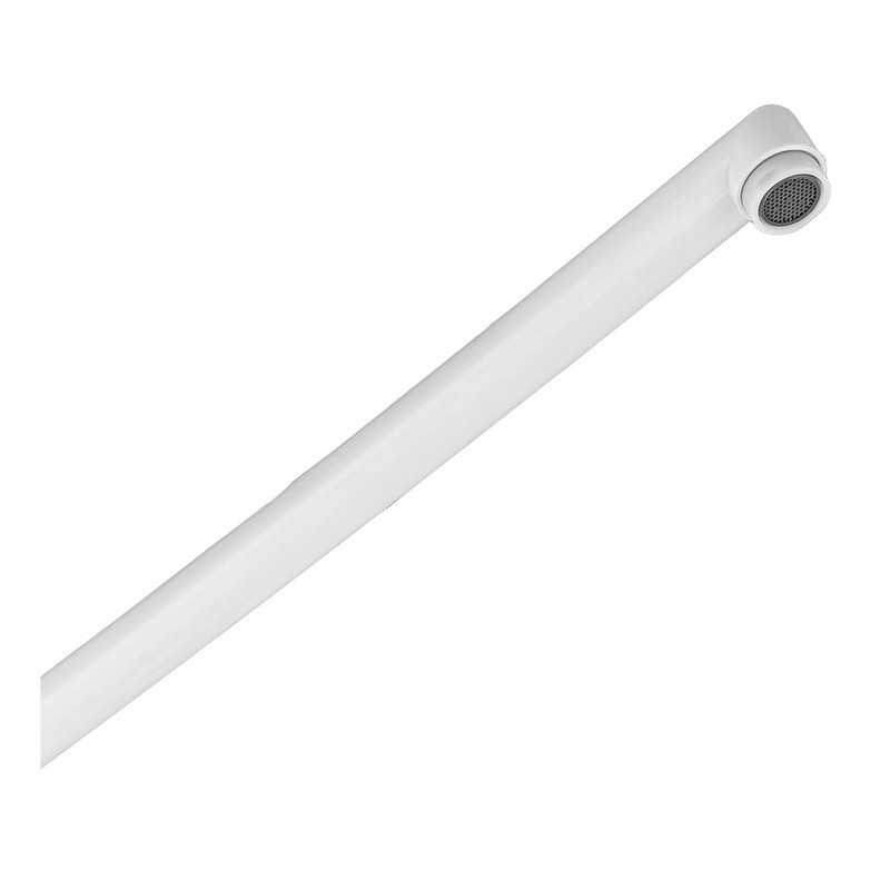 Змішувач для ванни Plamix Kubus-006 Euro Set White (з шлангом, лійкою та кронштейном) (PM0738)   ( 20560 ) Харків - фото 5