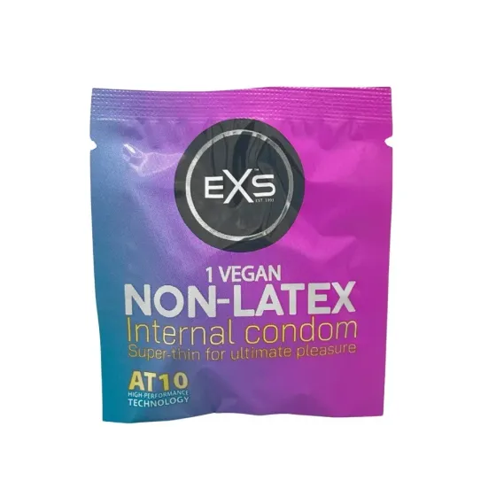 Презерватив - EXS Non-Latex Internal Condom Lace Leg Loops, 1 шт. Sex Aura Київ
