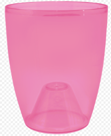 Вазон Орхідея 12*14см малиновий прозорий Алеана Житомир - изображение 2