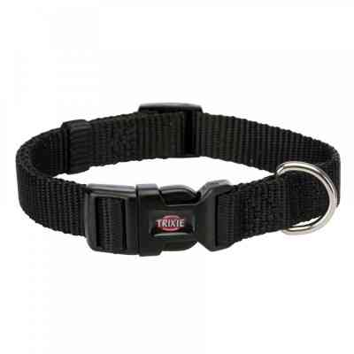 Ошейник для животных Trixie Premium нейлон S: 25-40 см/15 мм черный (4047974202210) Винница