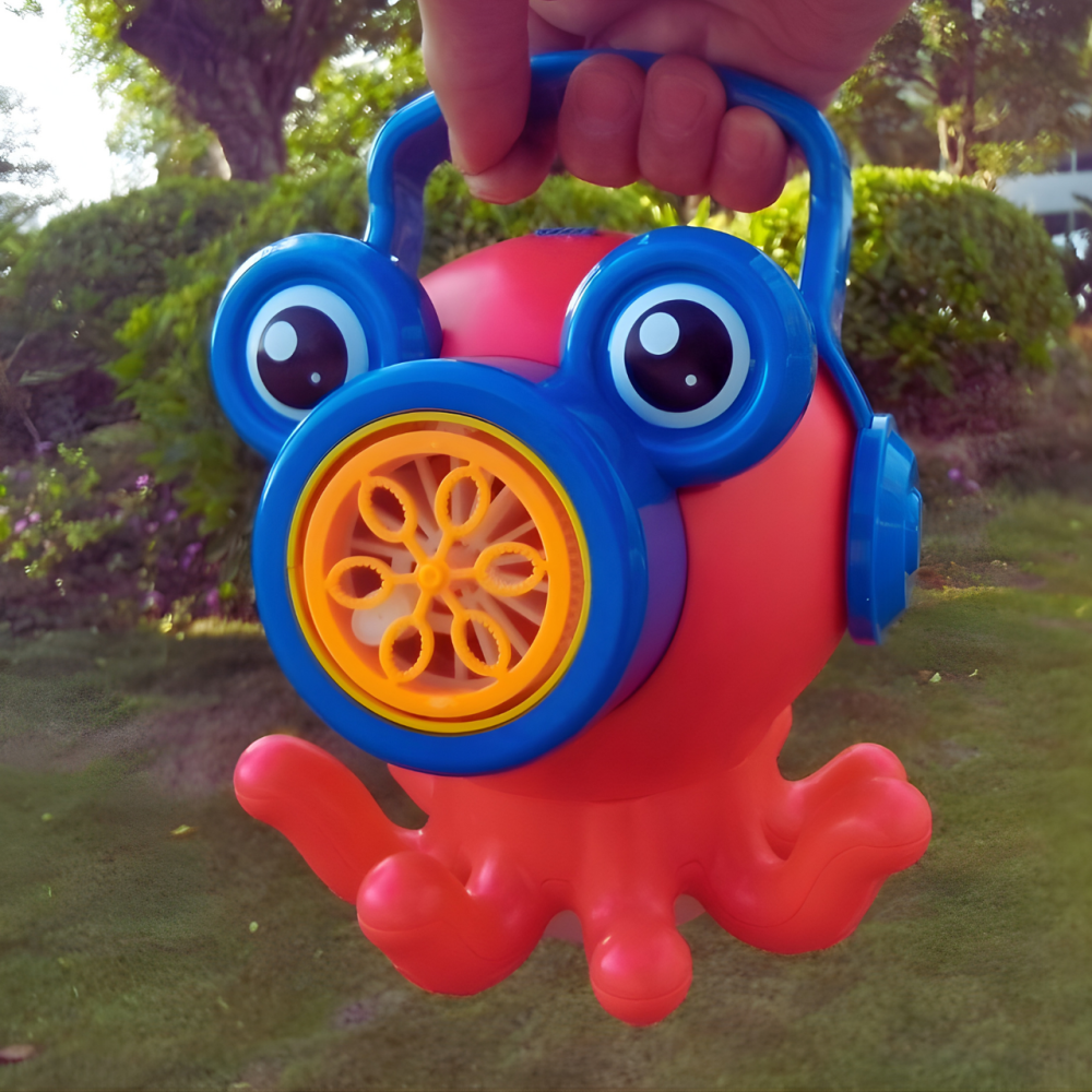 Генератор мильних бульбашок, мильні бульбашки для дітей на батарейках, дитяча іграшка-автомат для мильних бульбашок, рожевий Кам'янець-Подільський - фото 9