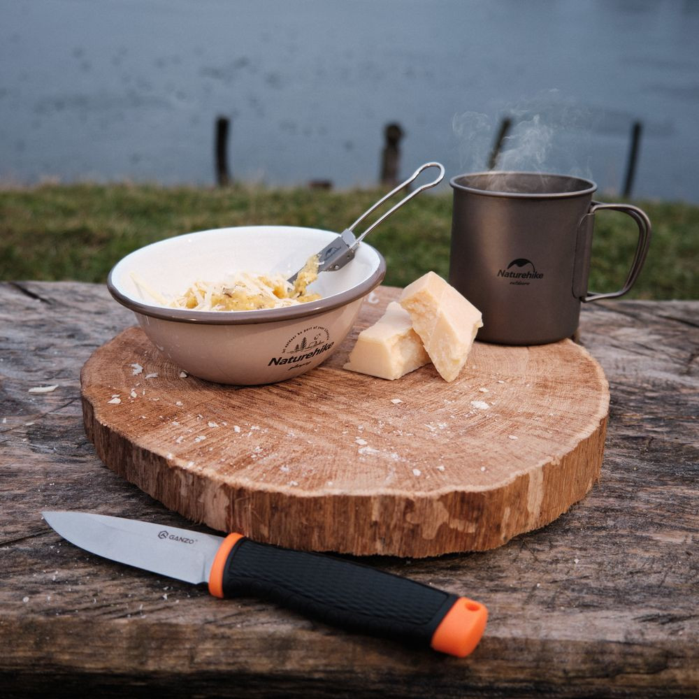 Кружка титанова з ручкою 450 мл Naturehike NH20CJ005 Киев - изображение 13