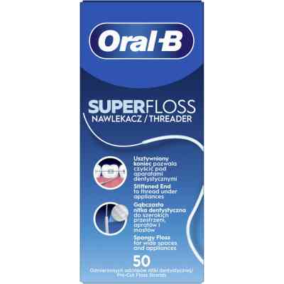Зубна нитка Oral-B SuperFloss 50 шт. (8700216538961) Вінниця