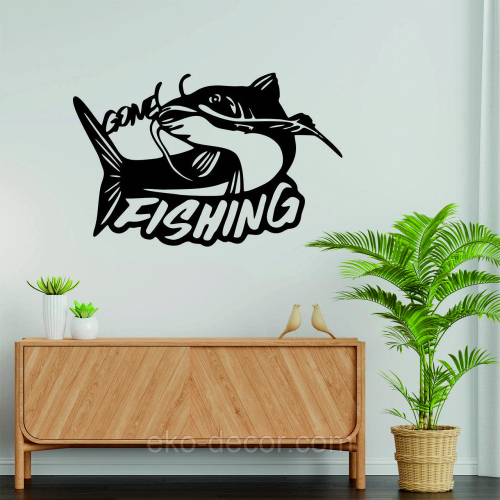 Декоративне настінне Панно «Рибалка», Декор на стіну Київ - фото 5