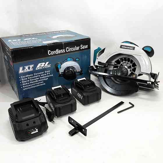 Акумуляторна циркулярна пилка KRAFFTEC 48V BZ-93 Івано-Франківськ