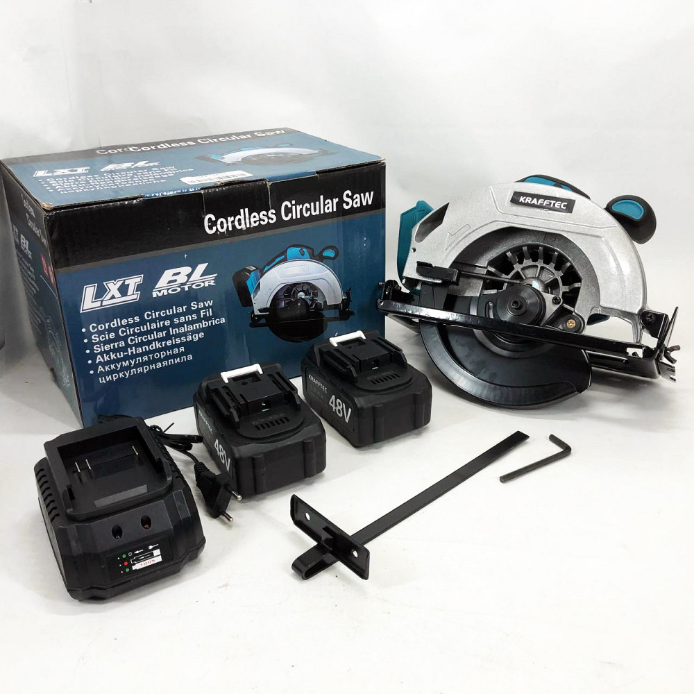 Акумуляторна циркулярна пилка KRAFFTEC 48V BZ-93 Івано-Франківськ - фото 4