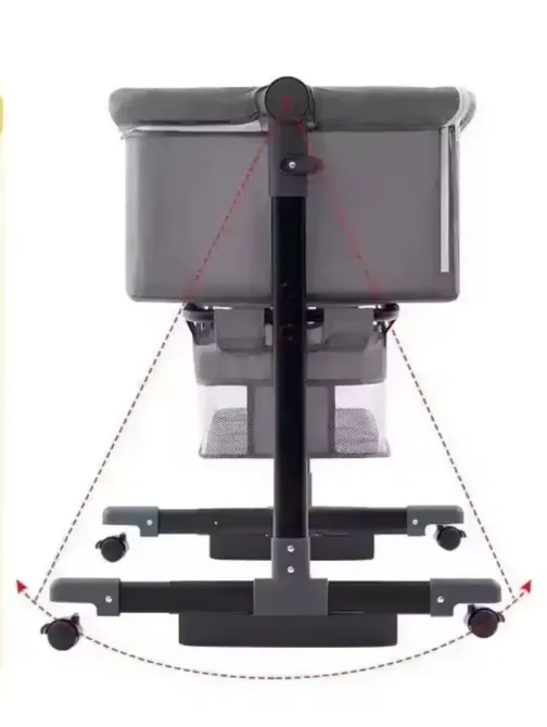 Детская складная кроватка с режимом люльки и москитной сеткой (D508) Коломыя - изображение 4