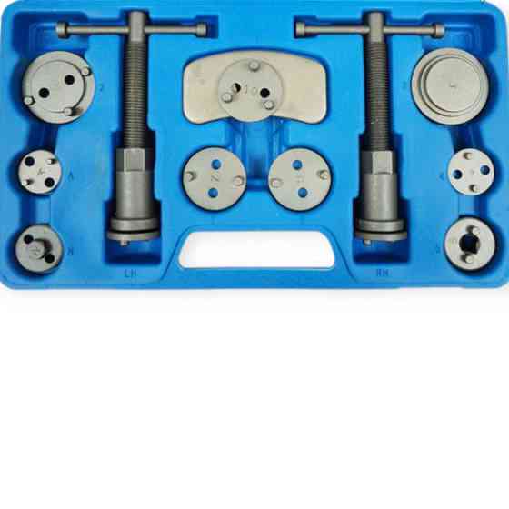 Набор съёмников тормозных цилиндров 22 шт 2 воротка с прав. и левой резьбой Silver Мукачево