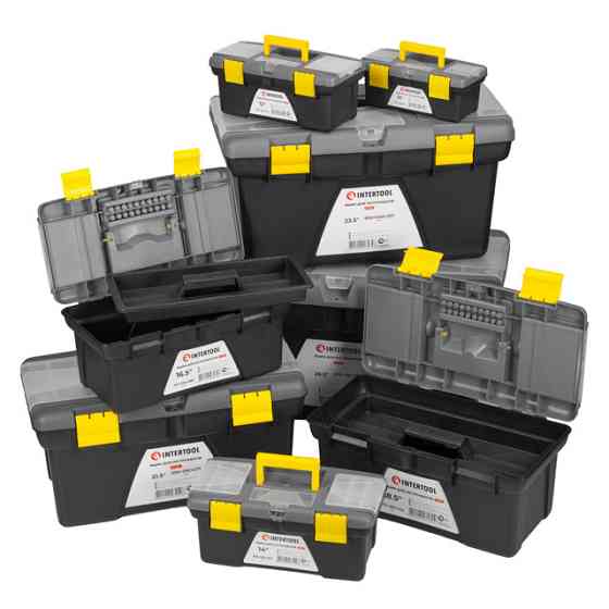 Комплект ящиків для інструментів 8 од.: BX-0310 10", BX-0312 12", BX-0314 14", BX-0316 16,5", BX-0318 18,5", BX-0321 21" Львів