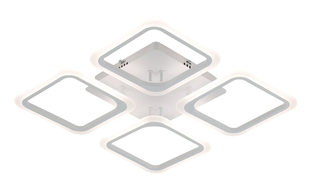 Люстра світлодіодна акрилова стельова 6110-4 WT 74W Коломия - фото 2