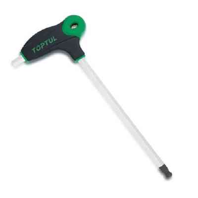 Ключ Toptul шестигранний L-подібний з ручкою 8мм 265x116мм (AGCD0827) Вінниця