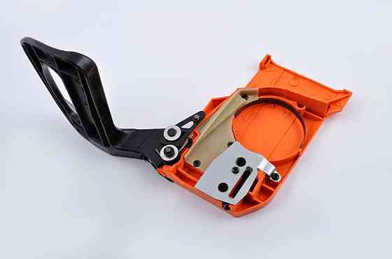 Тормоз ручной бензопила (в сборе) для Goodluck GL4500/5200 (+натяжитель цепи) Мукачево