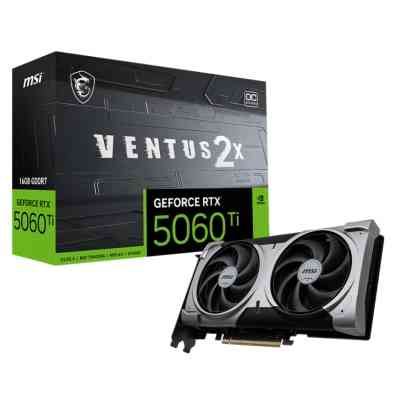 Відеокарта MSI GeForce RTX5060Ti 16Gb VENTUS 2X OC PLUS (RTX 5060 Ti 16G VENTUS 2X OC PLUS) Вінниця