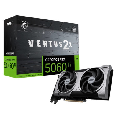Відеокарта MSI GeForce RTX5060Ti 16Gb VENTUS 2X OC PLUS (RTX 5060 Ti 16G VENTUS 2X OC PLUS) Вінниця - фото 5