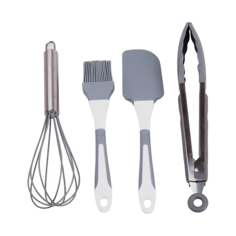 Силиконовый набор форм для выпечки с антипригарным покрытием с кухонными принадлежностями и прихваткой 8 шт HP34543 Киев - изображение 7