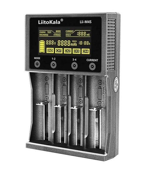 Зарядное устройство для аккумуляторов LiitoKala Lii-M4S (Li-ion IMR LiFe+NiMH) + Рower bank + Type-C Киев - изображение 6