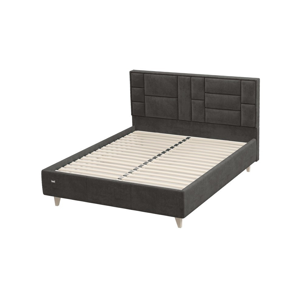 Кровать TaurusDesign Gray Standart на ножках 160x200 темно-серый Киев - изображение 6