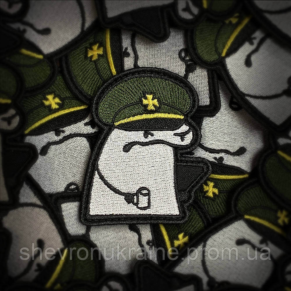 Шеврон Флорк Генерал (Форма контурна. На липучці) Розмір 8x7см Київ - фото 1