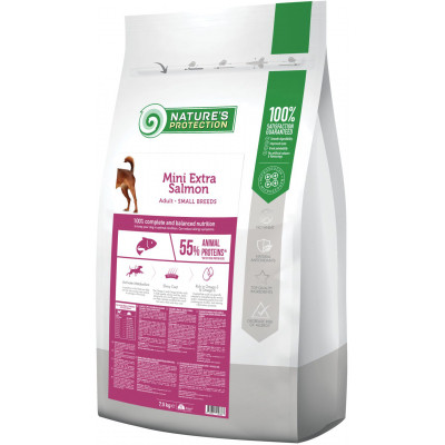 Сухий корм для собак Nature&apos;s Protection Mini extra Salmon Adult Small breeds 7.5 кг (NPS45738) Вінниця - фото 1