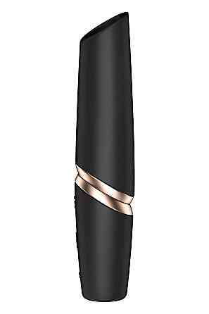 Клиторальный бесконтактный массажер Satisfyer Perfect Kiss черный Sex Aura Киев