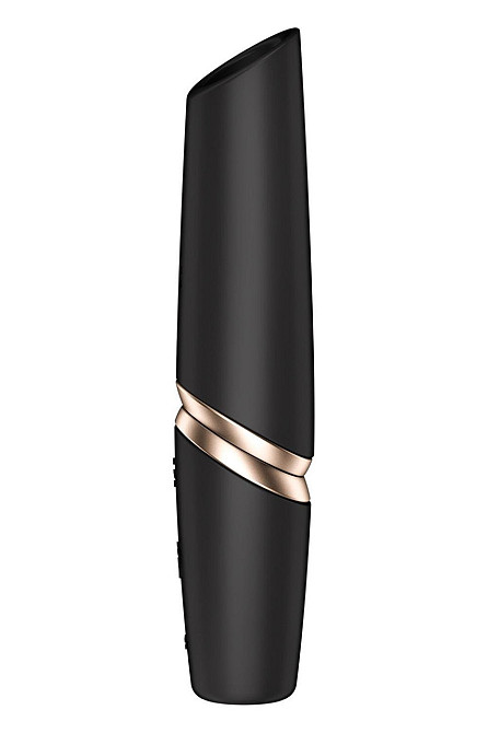 Клиторальный бесконтактный массажер Satisfyer Perfect Kiss черный Sex Aura Киев - изображение 2