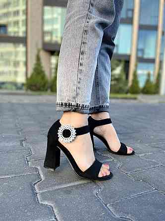 MISSKA Босоніжки жіночі MISSKA D287-V2340 чорні (літо, еко-замша) (4451) 36-39 Коломыя