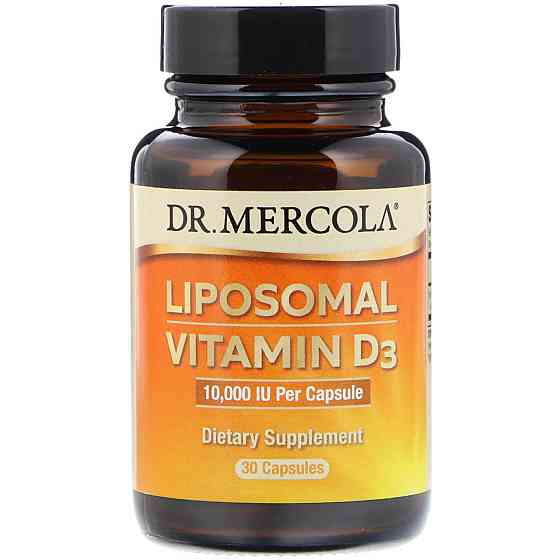 Вітамін Д3 ліпосомальний (Liposomal Vitamin D3) 10000 МО 30 капсул Київ