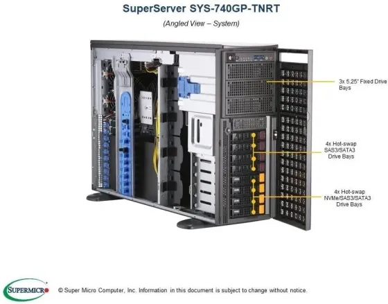 Сервер Supermicro SYS-740GP-TNRT (SYS740GPTNRT) Київ